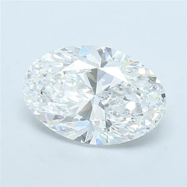 3.00ct Oval Lab Grown Diamond (Colour D, Clarity SI1, IGI Certified)