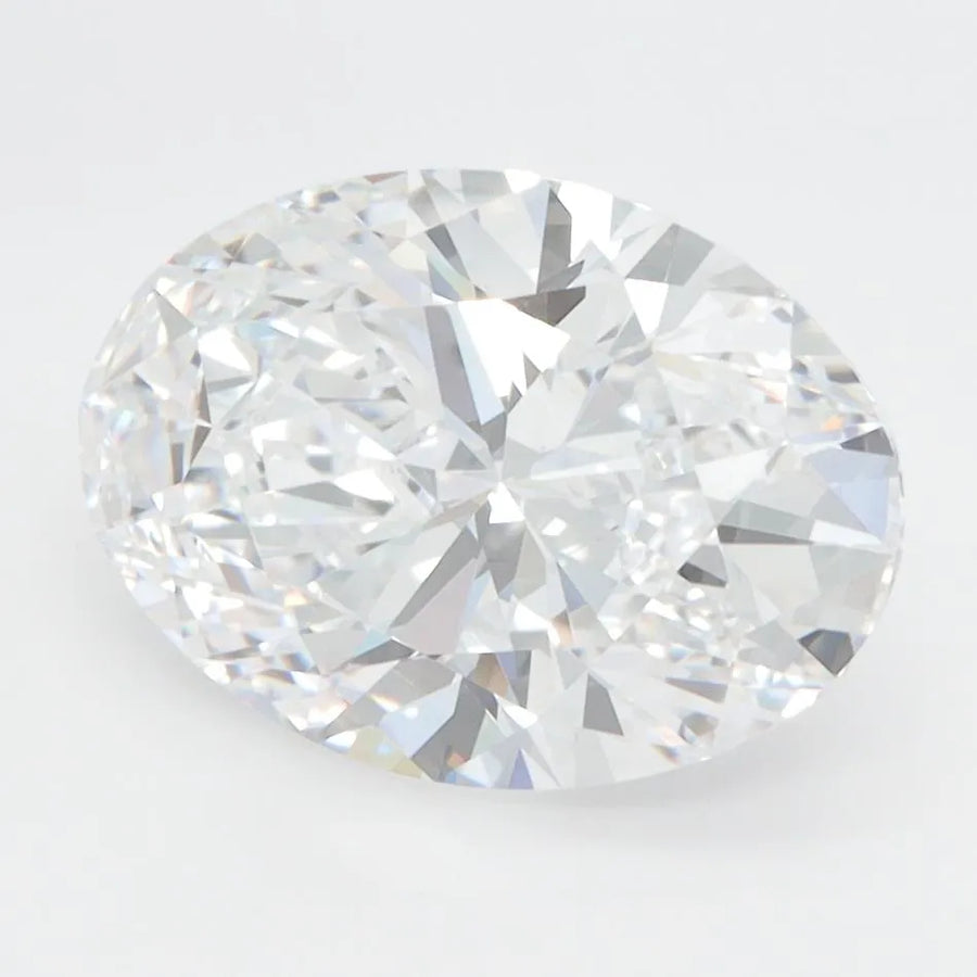 3.00ct Oval Lab Grown Diamond (Colour D, Clarity VVS1, GIA Certified)