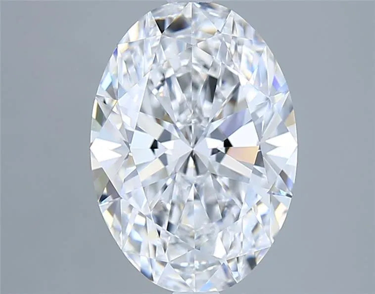 3.00ct Oval Lab Grown Diamond (Colour D, Clarity VVS1, IGI Certified)