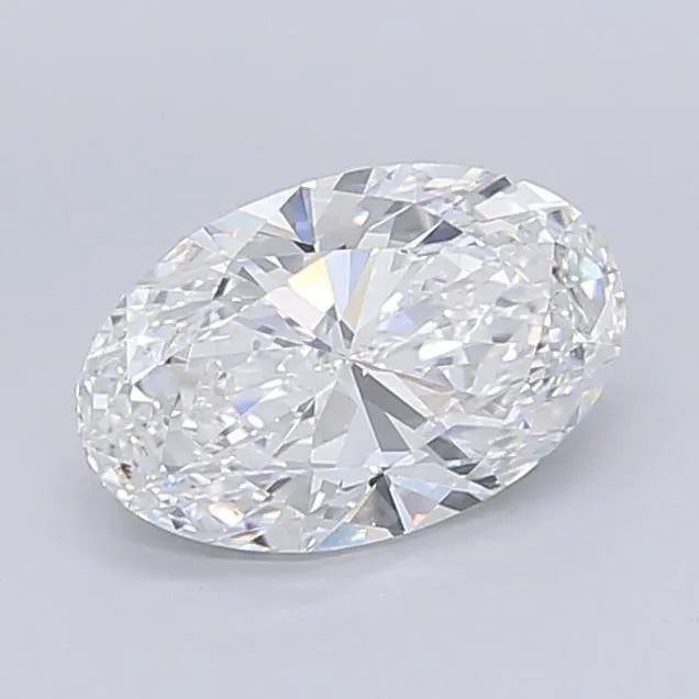 3.00ct Oval Lab Grown Diamond (Colour D, Clarity VVS1, IGI Certified)