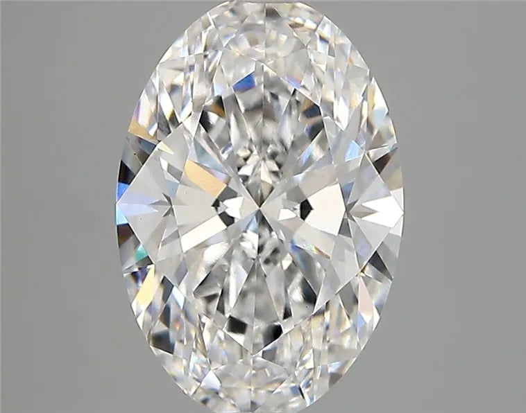 3.00ct Oval Lab Grown Diamond (Colour D, Clarity VVS2, IGI Certified)