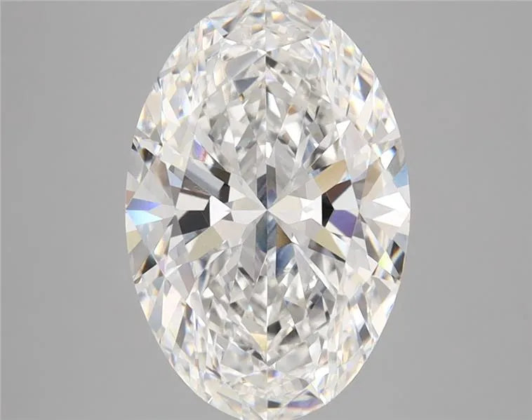 3.00ct Oval Lab Grown Diamond (Colour D, Clarity VVS2, IGI Certified)