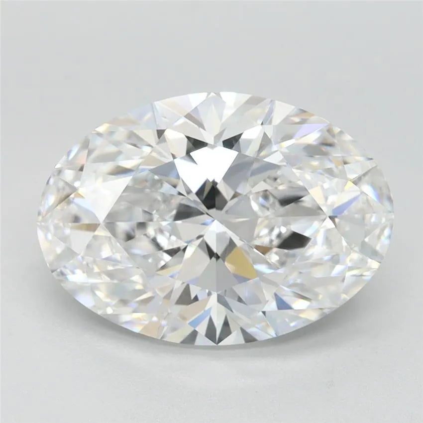 3.00ct Oval Lab Grown Diamond (Colour E, Clarity VS1, IGI Certified)