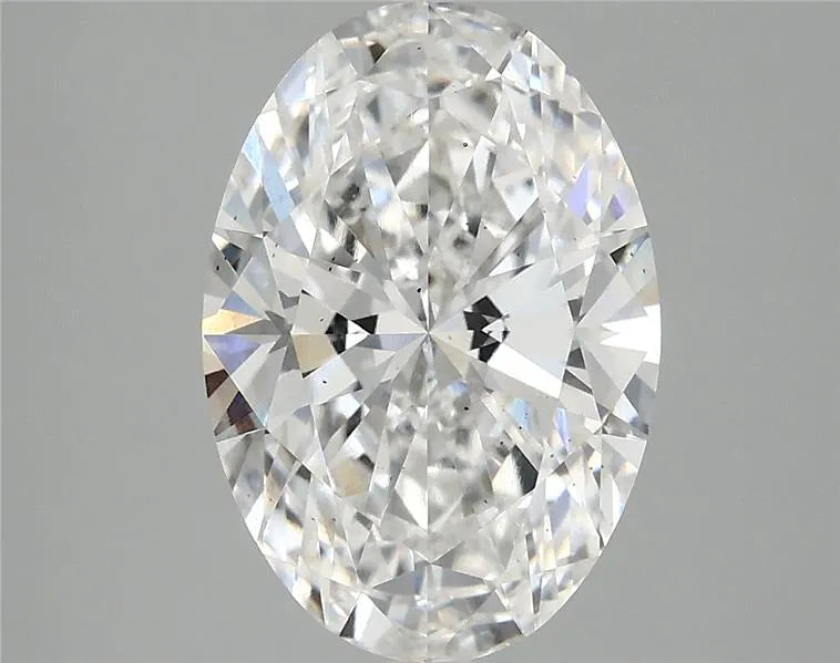 3.00ct Oval Lab Grown Diamond (Colour E, Clarity VS2, IGI Certified)