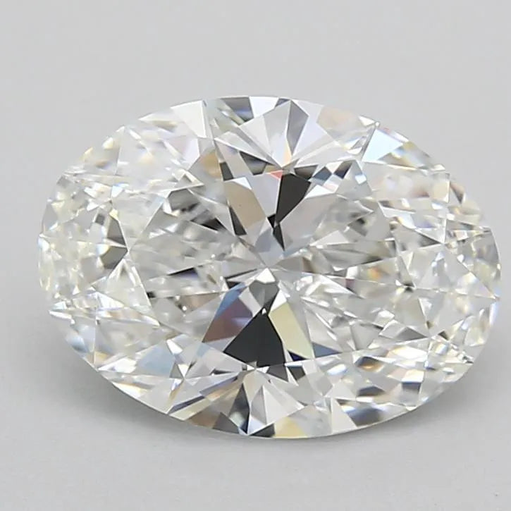 3.00ct Oval Lab Grown Diamond (Colour E, Clarity VVS1, GIA Certified)