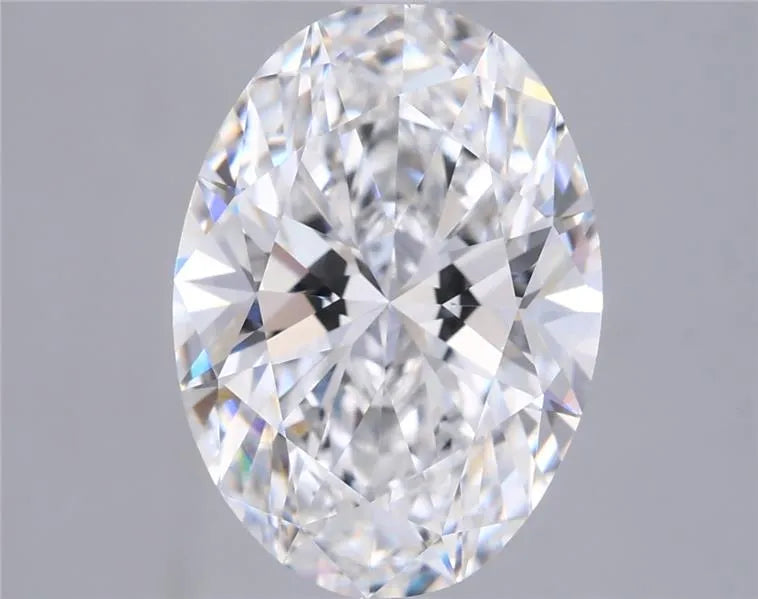 3.00ct Oval Lab Grown Diamond (Colour E, Clarity VVS2, IGI Certified)