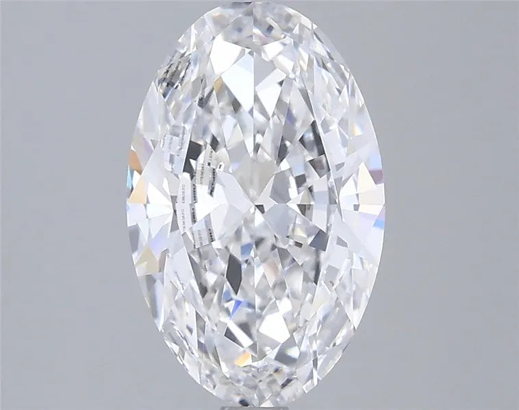 3.00ct Oval Lab Grown Diamond (Colour F, Clarity VVS1, IGI Certified)