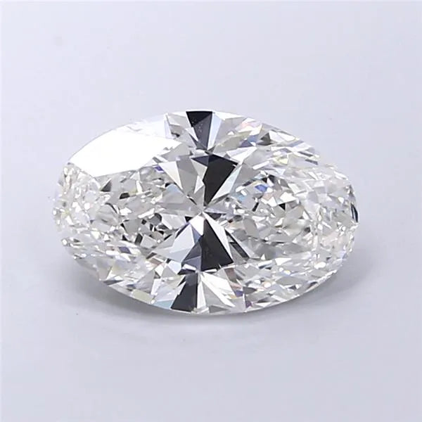 3.00ct Oval Lab Grown Diamond (Colour F, Clarity VVS2, IGI Certified)