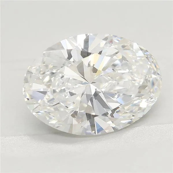3.00ct Oval Lab Grown Diamond (Colour F, Clarity VVS2, IGI Certified)
