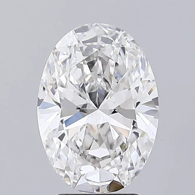 3.00ct Oval Lab Grown Diamond (Colour F, Clarity VVS2, IGI Certified)