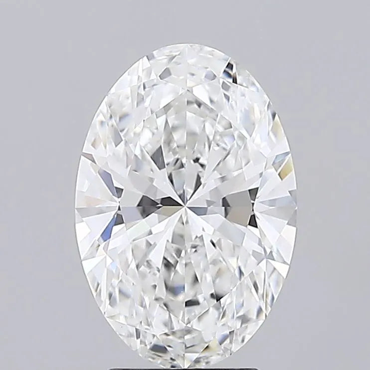 3.00ct Oval Lab Grown Diamond (Colour F, Clarity VVS2, IGI Certified)