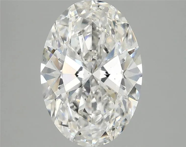 3.00ct Oval Lab Grown Diamond (Colour G, Clarity VS2, IGI Certified)