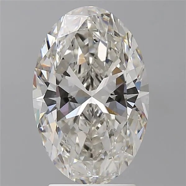 3.00ct Oval Lab Grown Diamond (Colour G, Clarity VVS2, IGI Certified)