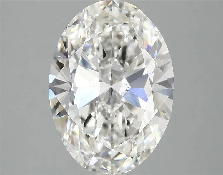 3.00ct Oval Lab Grown Diamond (Colour G, Clarity VVS2, IGI Certified)