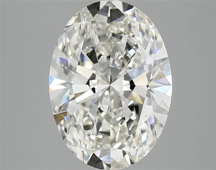 3.00ct Oval Lab Grown Diamond (Colour G, Clarity VVS2, IGI Certified)