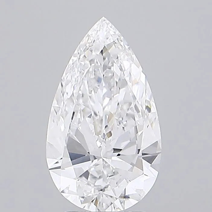 3.00ct Pear Lab Grown Diamond (Colour D, Clarity VS1, IGI Certified)