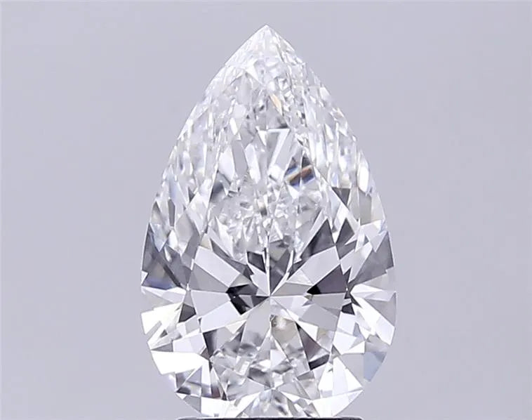 3.00ct Pear Lab Grown Diamond (Colour E, Clarity VS1, IGI Certified)