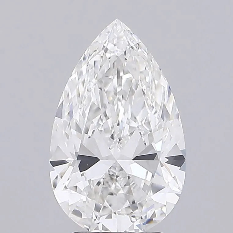 3.00ct Pear Lab Grown Diamond (Colour E, Clarity VVS1, IGI Certified)