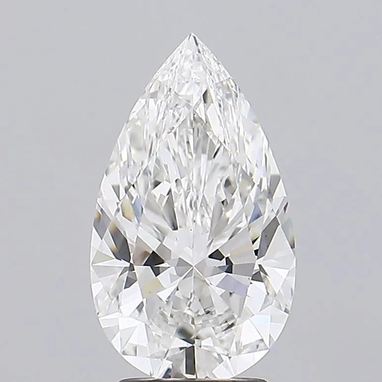 3.00ct Pear Lab Grown Diamond (Colour F, Clarity VS1, IGI Certified)