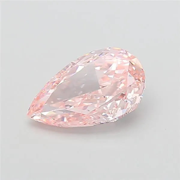 3.00ct Pear Lab Grown Diamond (Colour Fancy Intense Pink, Clarity VS1, IGI Certified)