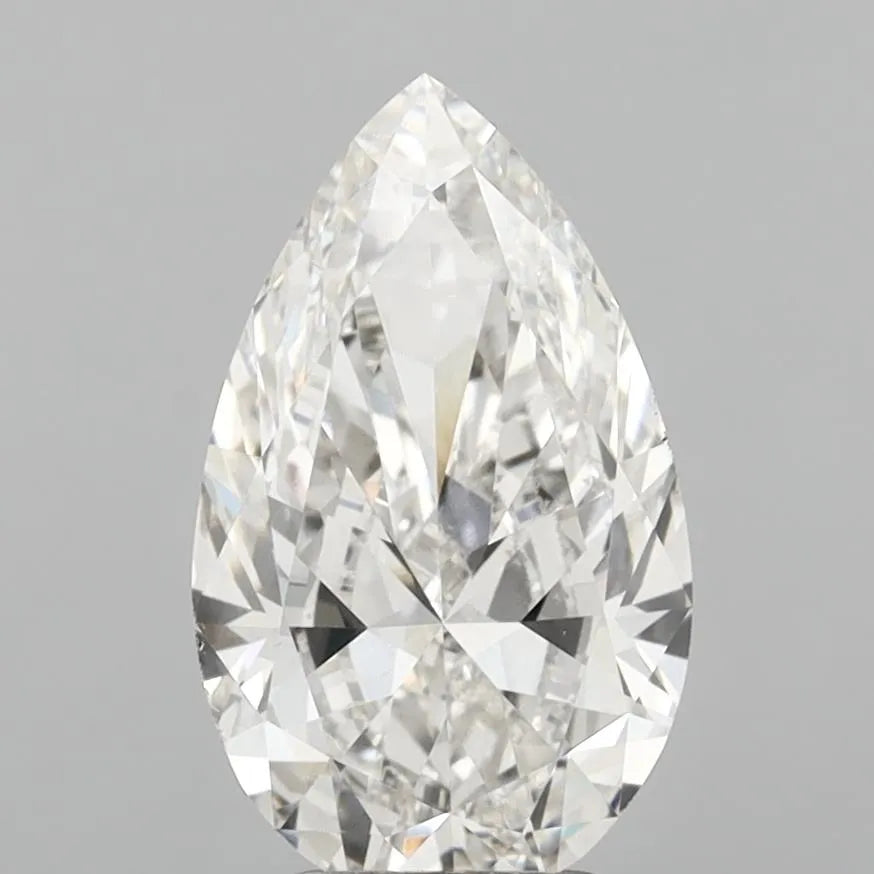 3.00ct Pear Lab Grown Diamond (Colour G, Clarity VS1, IGI Certified)