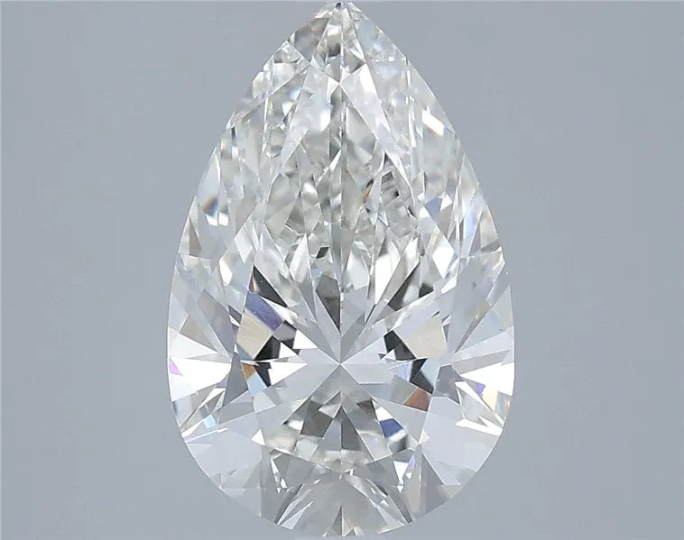 3.00ct Pear Lab Grown Diamond (Colour G, Clarity VVS2, IGI Certified)