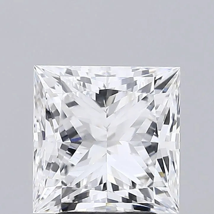 3.00ct Princess Lab Grown Diamond (Colour D, Clarity VVS2, IGI Certified)