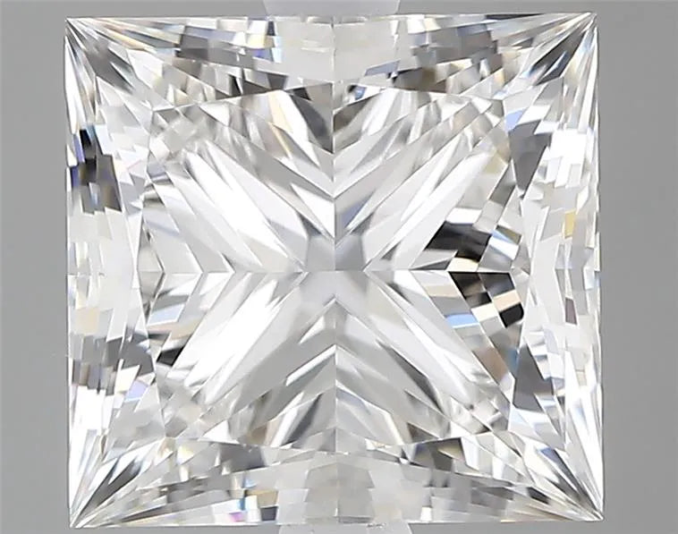 3.00ct Princess Lab Grown Diamond (Colour E, Clarity VVS2, IGI Certified)