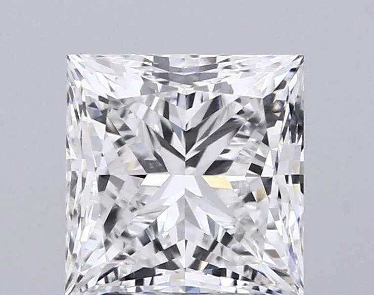 3.00ct Princess Lab Grown Diamond (Colour E, Clarity VVS2, IGI Certified)
