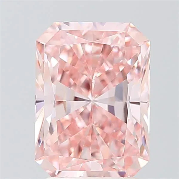 3.00ct Radiant Lab Grown Diamond (Colour Fancy Intense Pink, Clarity VS1, IGI Certified)