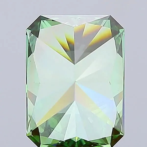 3.00ct Radiant Lab Grown Diamond (Colour Fancy Vivid Green, Clarity VS1, IGI Certified)