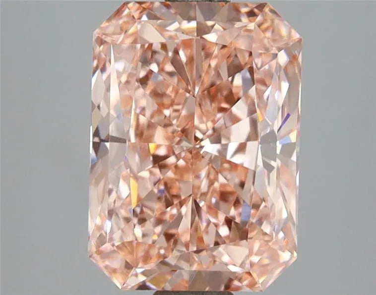 3.00ct Radiant Lab Grown Diamond (Colour Fancy Vivid Pink, Clarity VVS2, IGI Certified)