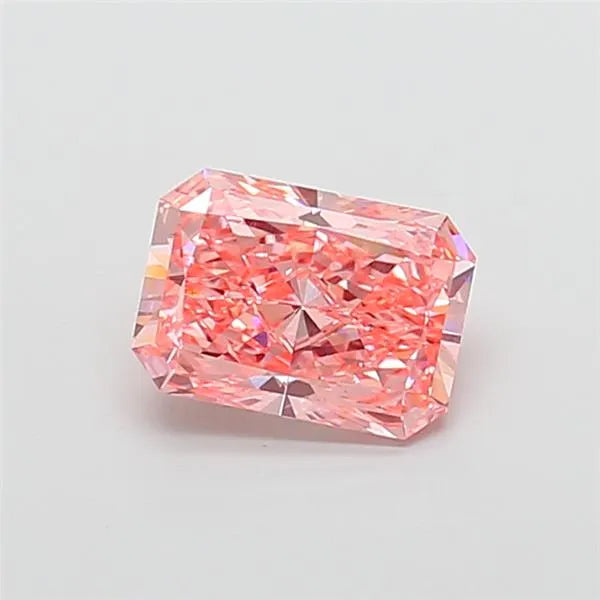 3.00ct Radiant Lab Grown Diamond (Colour Fancy Vivid Pink, Clarity VVS2, IGI Certified)