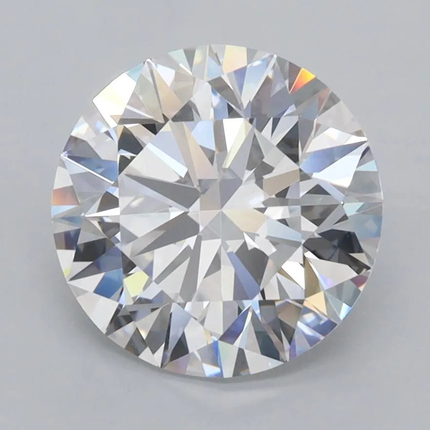 3.00ct Round Lab Grown Diamond (Colour D, Clarity FL, Cut ID, IGI Certified)