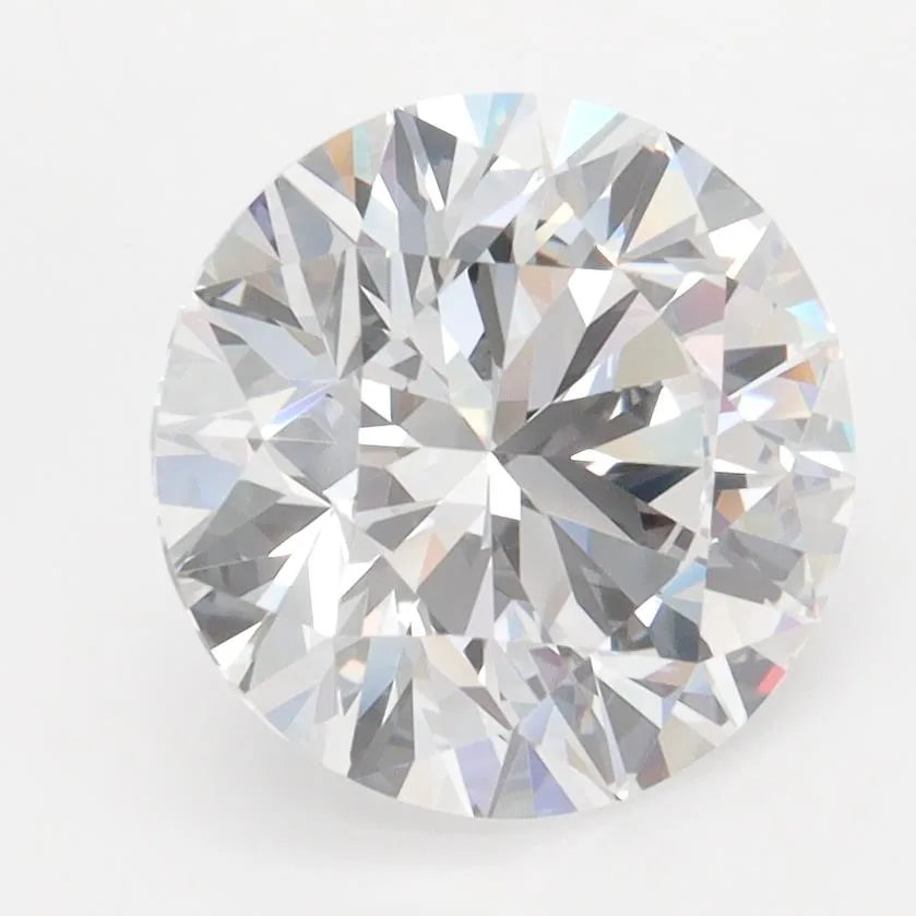 3.00ct Round Lab Grown Diamond (Colour D, Clarity IF, Cut ID, IGI Certified)