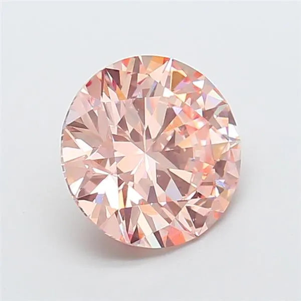 3.00ct Round Lab Grown Diamond (Colour Fancy Intense Pink, Clarity VS1, Cut VG, IGI Certified)