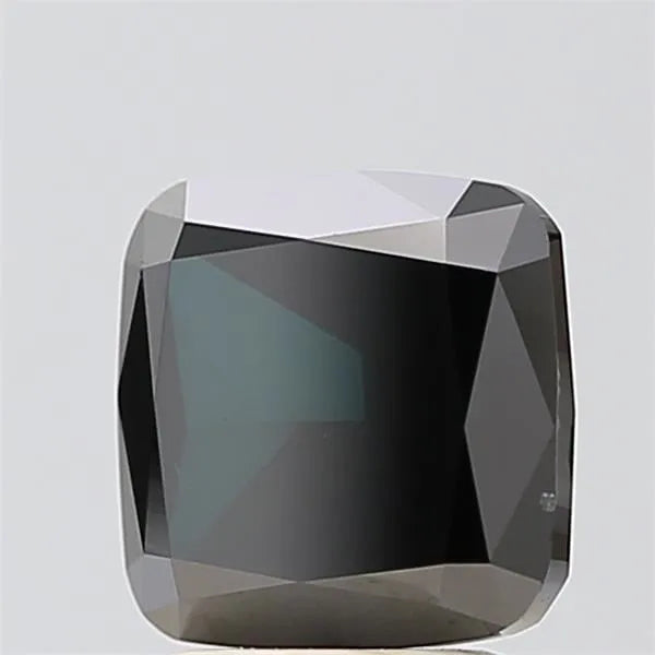 3.01ct Cushion brilliant Lab Grown Diamond (Colour Black, Clarity VVS2, Uncertified)