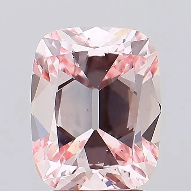3.01ct Cushion brilliant Lab Grown Diamond (Colour Fancy Intense Pink, Clarity VS2, IGI Certified)