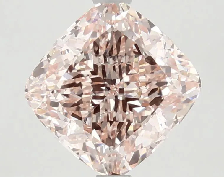 3.01ct Cushion modified Lab Grown Diamond (Colour Fancy Intense Pink, Clarity VVS2, IGI Certified)