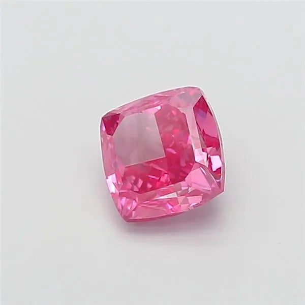 3.01ct Cushion modified Lab Grown Diamond (Colour Fancy Vivid Pink, Clarity VS2, IGI Certified)