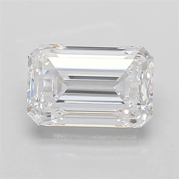 3.01ct Emerald Lab Grown Diamond (Colour D, Clarity IF, IGI Certified)