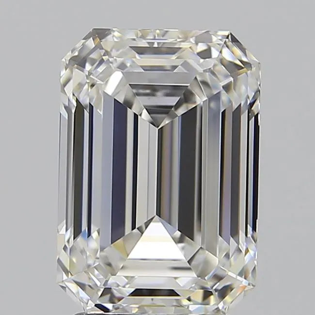 3.01ct Emerald Lab Grown Diamond (Colour F, Clarity VVS1, Cut EX, GIA Certified)