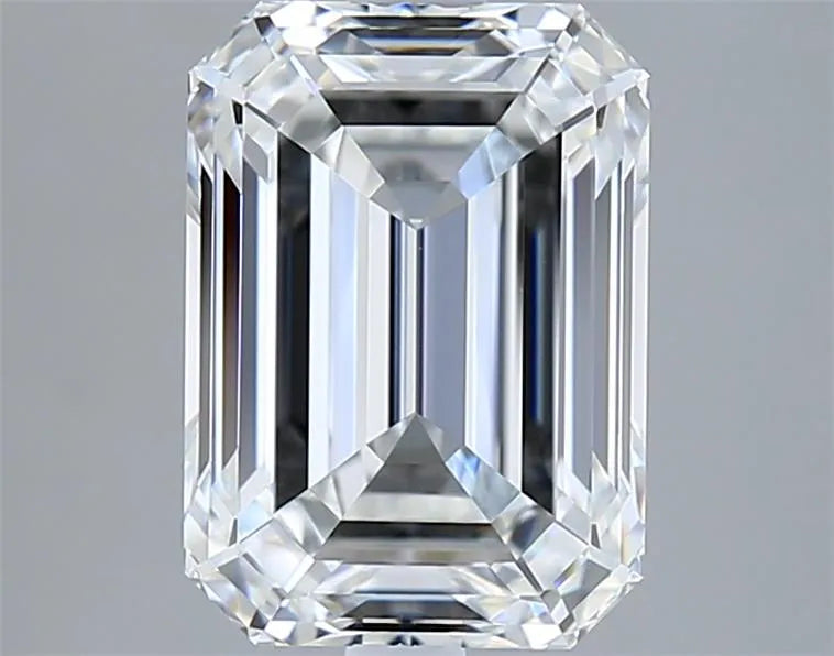 3.01ct Emerald Lab Grown Diamond (Colour F, Clarity VVS1, GIA Certified)