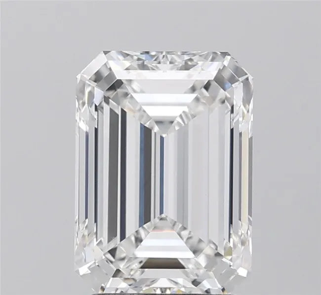 3.01ct Emerald Lab Grown Diamond (Colour F, Clarity VVS2, IGI Certified)