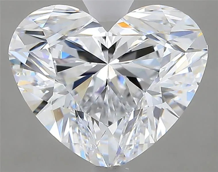 3.01ct Heart Lab Grown Diamond (Colour E, Clarity IF, IGI Certified)