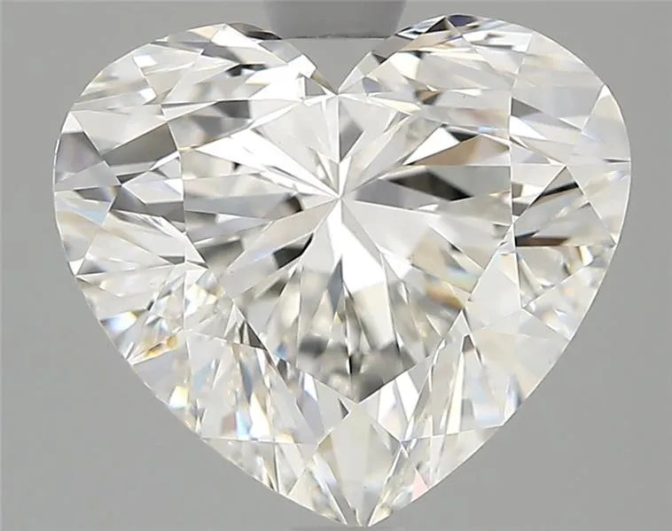 3.01ct Heart Lab Grown Diamond (Colour F, Clarity VVS2, IGI Certified)