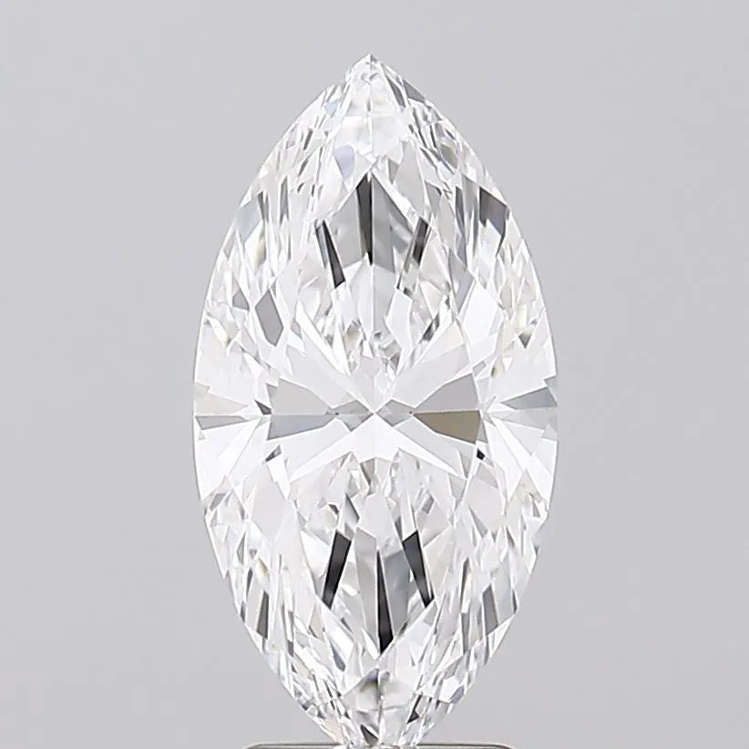 3.01ct Marquise Lab Grown Diamond (Colour D, Clarity FL, IGI Certified)