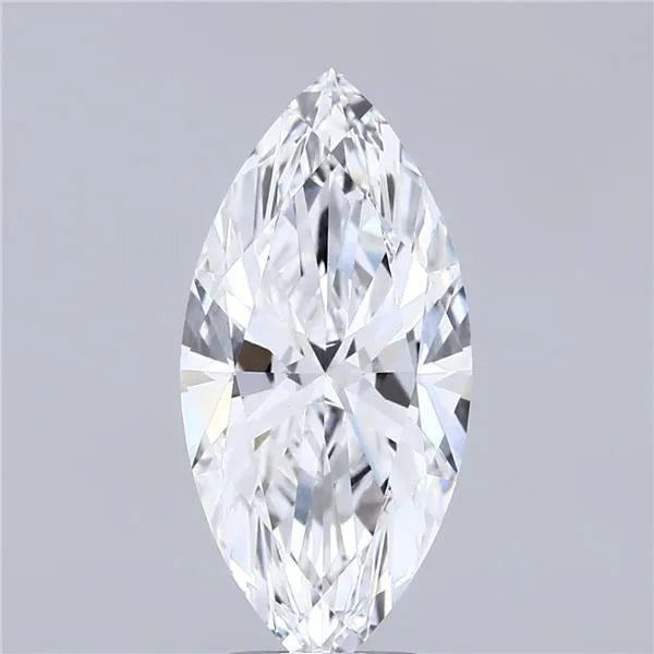 3.01ct Marquise Lab Grown Diamond (Colour D, Clarity VVS2, IGI Certified)