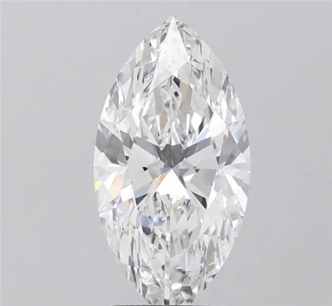 3.01ct Marquise Lab Grown Diamond (Colour E, Clarity VVS2, IGI Certified)