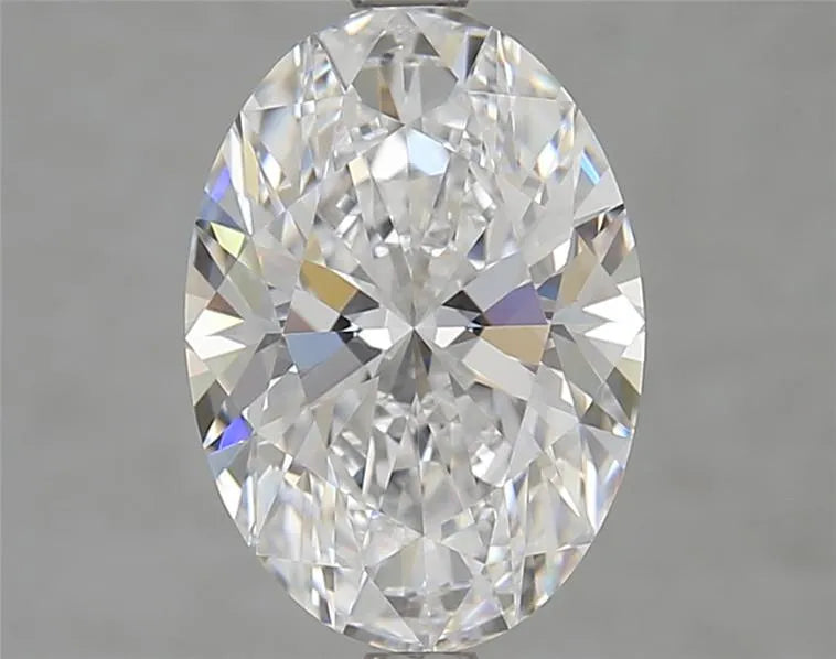 3.01ct Oval Lab Grown Diamond (Colour D, Clarity FL, Cut EX, IGI Certified)